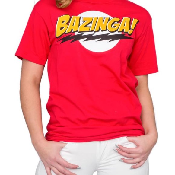 Big Bang Theory Sheldon Cooper Bazinga Flash Halloween Shirt - Picture 3 of 3